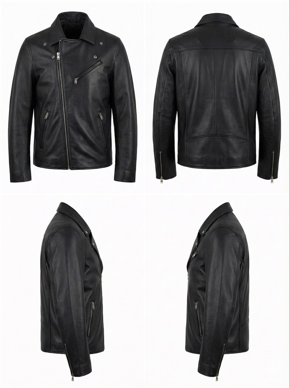 Classic Black Leather Jacket