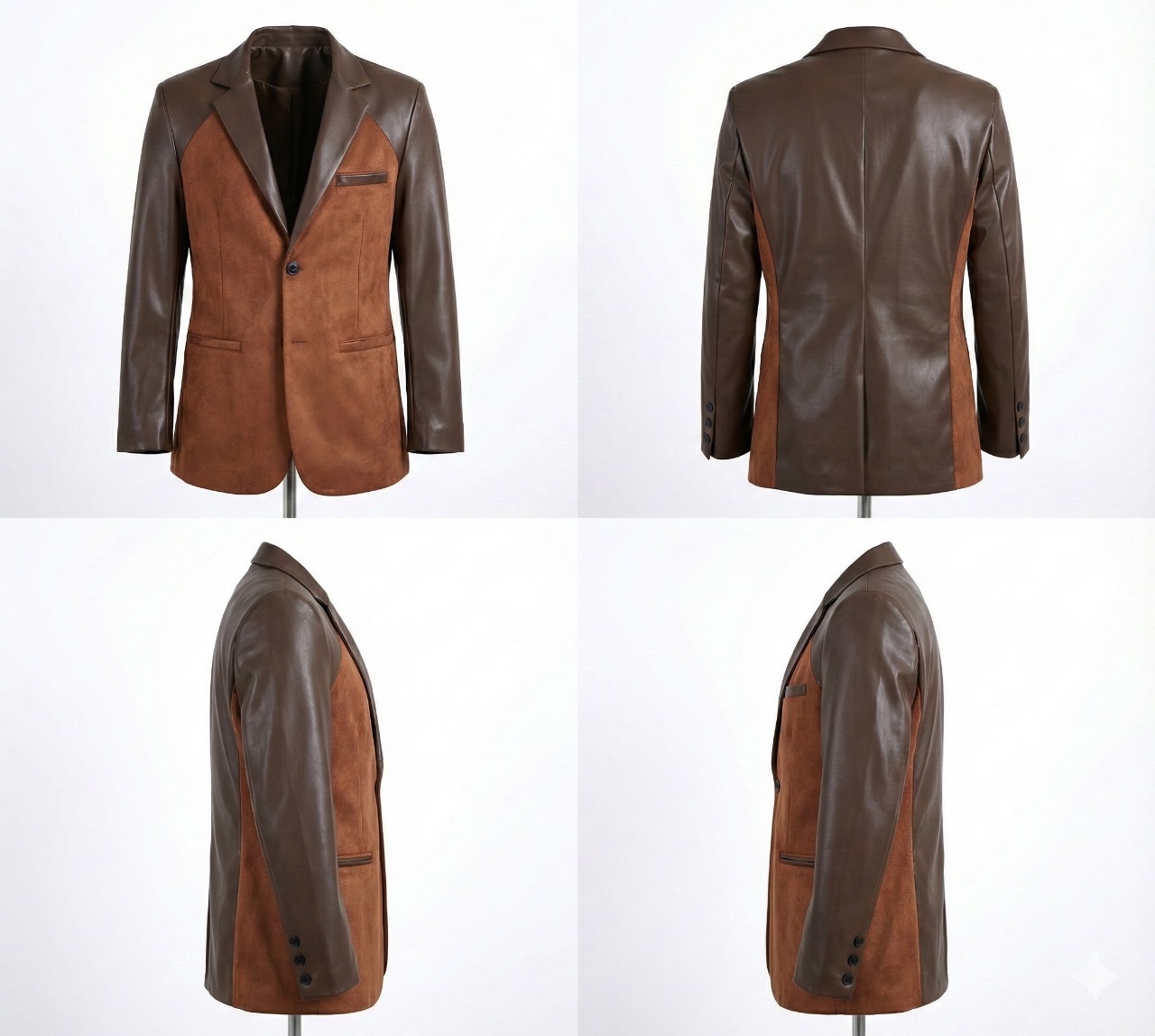 Brown & Tan Blazer