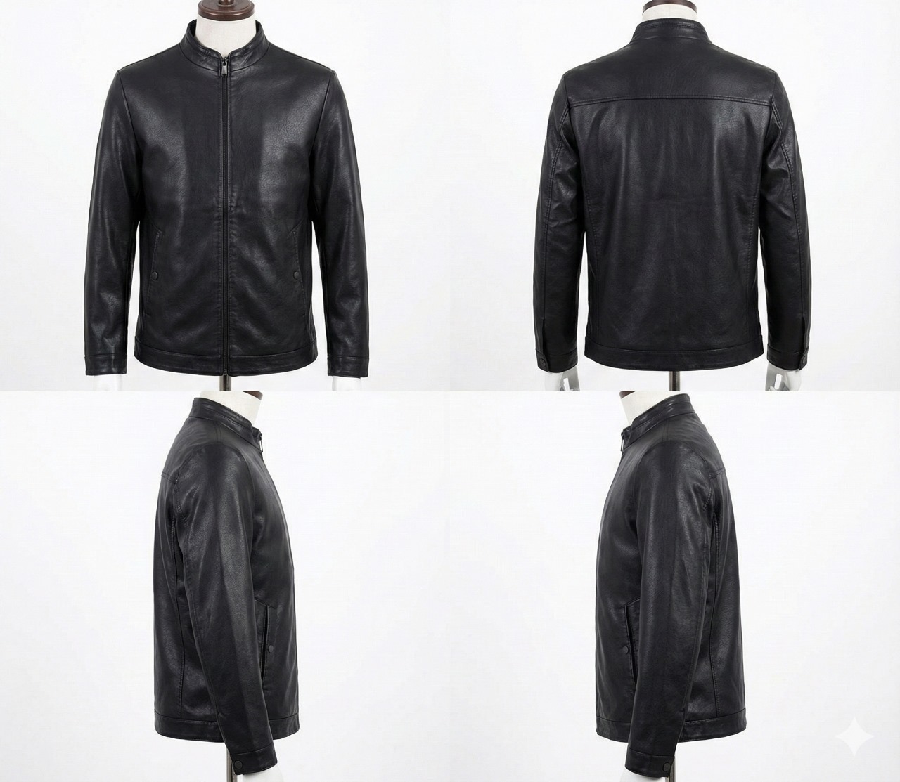 Black Moto Jacket Premium